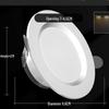 Liangtu Dimmable Color Changing LED Recessed Downlight