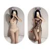 Sexy Jumpsuit Mesh Socks Fishing Nets Binding Tight Fitting Clothing Opening Range Sexy Lingerie Erotic Woman Full Body Stocking