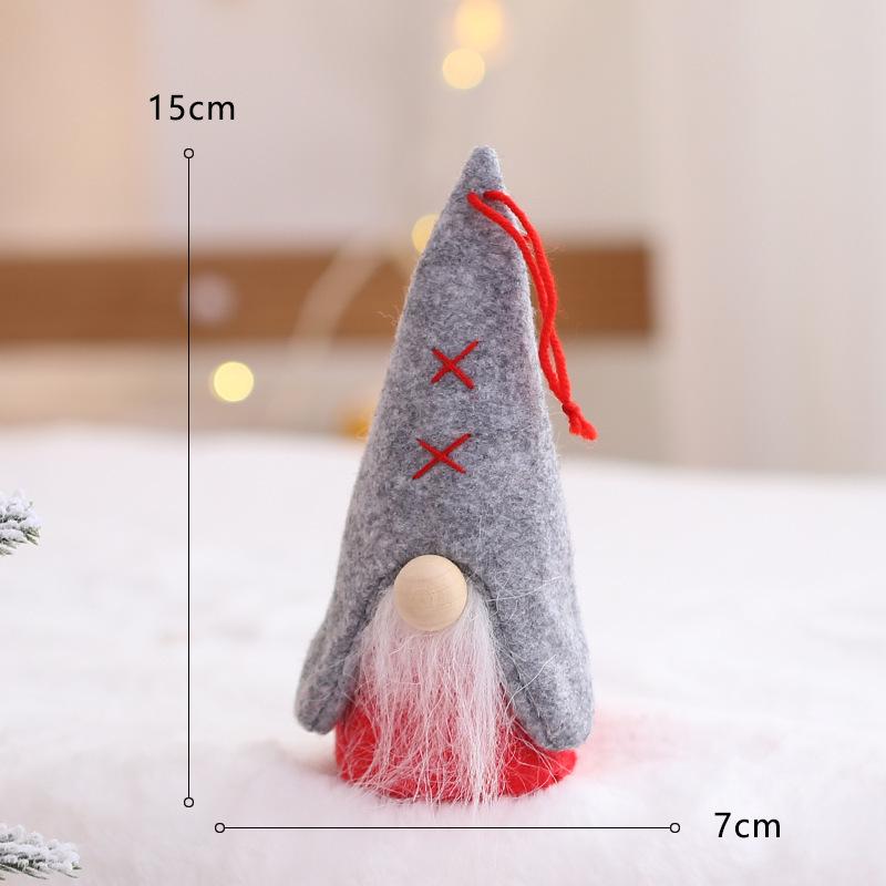 Christmas Gnome Antler Doll Ornaments Gnome Figurine