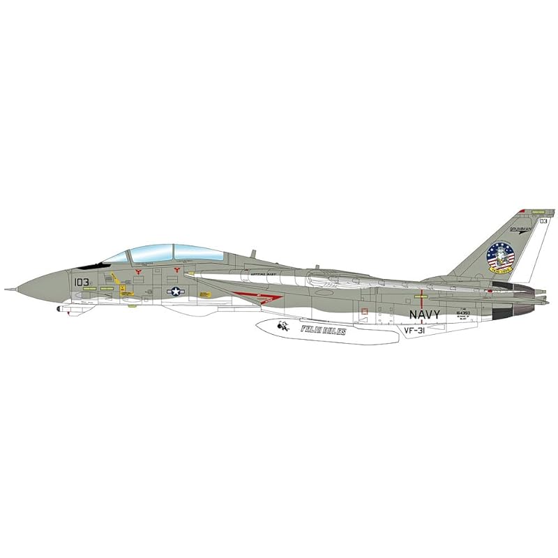 

HOBBY MASTER 1/72 F-14D tomcat VF-31 tomcat sunset 2006 Готовый продукт