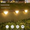 Solar Wall Lights Outdoor Solar Sensor Wall Light, 3 Lighting Modes, Human Body Induction, Outdoor Waterproof Solar Motion Lamp, Wall Mount Solar Ligh