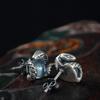 Light Luxury Niche Medusa Eye Ear Nails for Women and Men Trendy Men New Earrings Serpentine Earrings