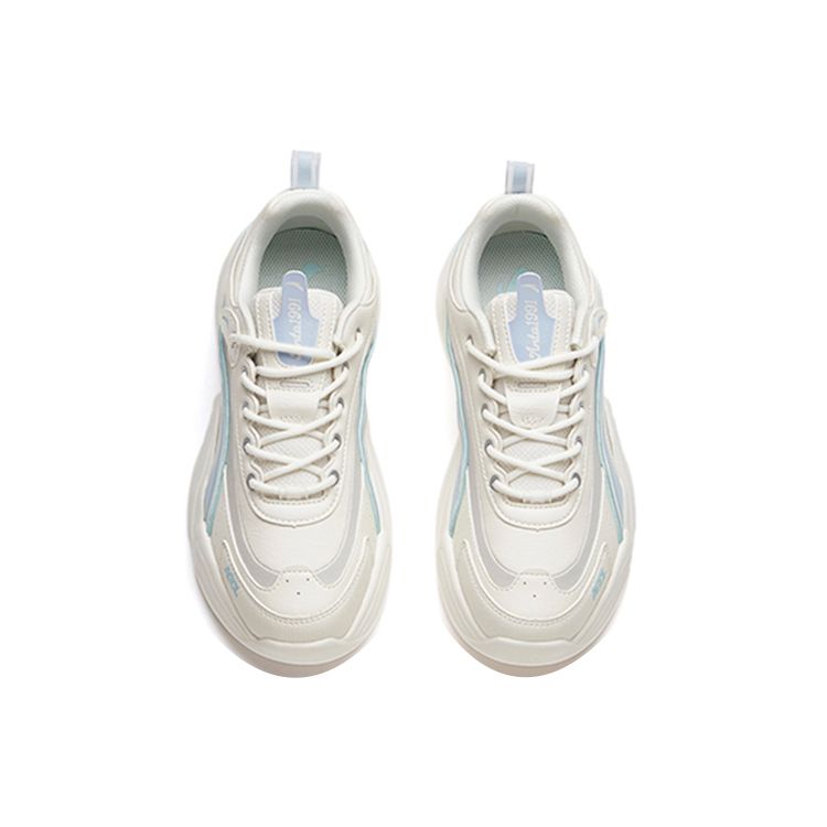 Anta Comfortable Casual Dad Shoes Women Sneakers White Blue 922138890-7