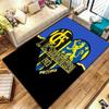 Fc Saarbrcken Carpet Rug for Living Room Bedroom Home Sofa Decoration,Kids play Nonslip Floor Mat