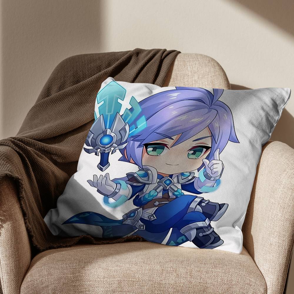 

Marco Polo Honor of Kings HoK Pillow Case Office Cushions Suitable For Sofa Car Bedroom Decorative Cushion Cover 30x30cm