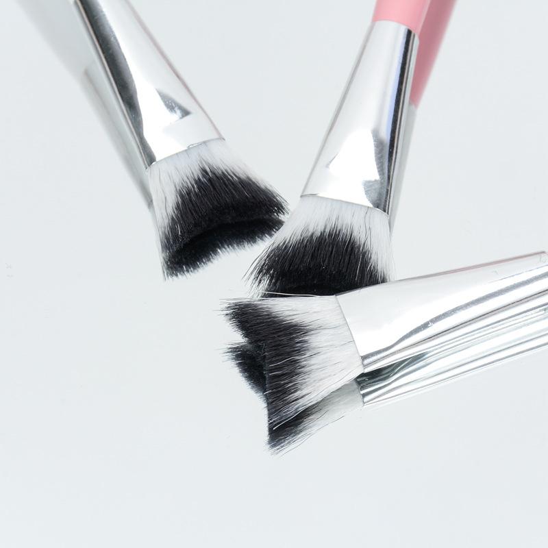 Pincel de Sombra para Nariz Pincéis de Maquilhagem de Contorno Angulados Silhueta Olho Nariz Sombra Cosmética Pincel Corretor Ferramentas de Maquilhagem