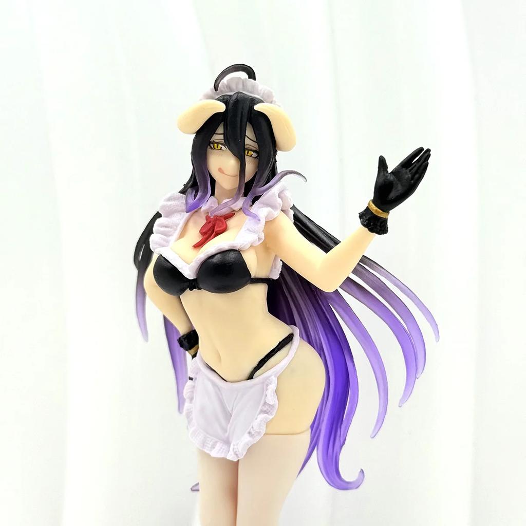 Anime Taito Overlord Albedo Standing Figurine Collectible Model Doll Toy