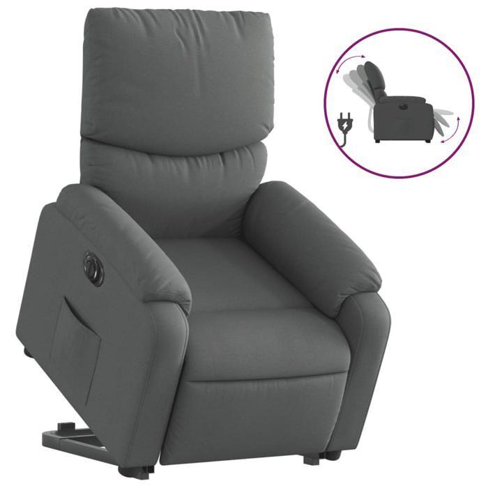 VidaXL Electric Recliner, Relaxation Chair with Adjustable Backrest and Footrest, Living Room Seat 3204849