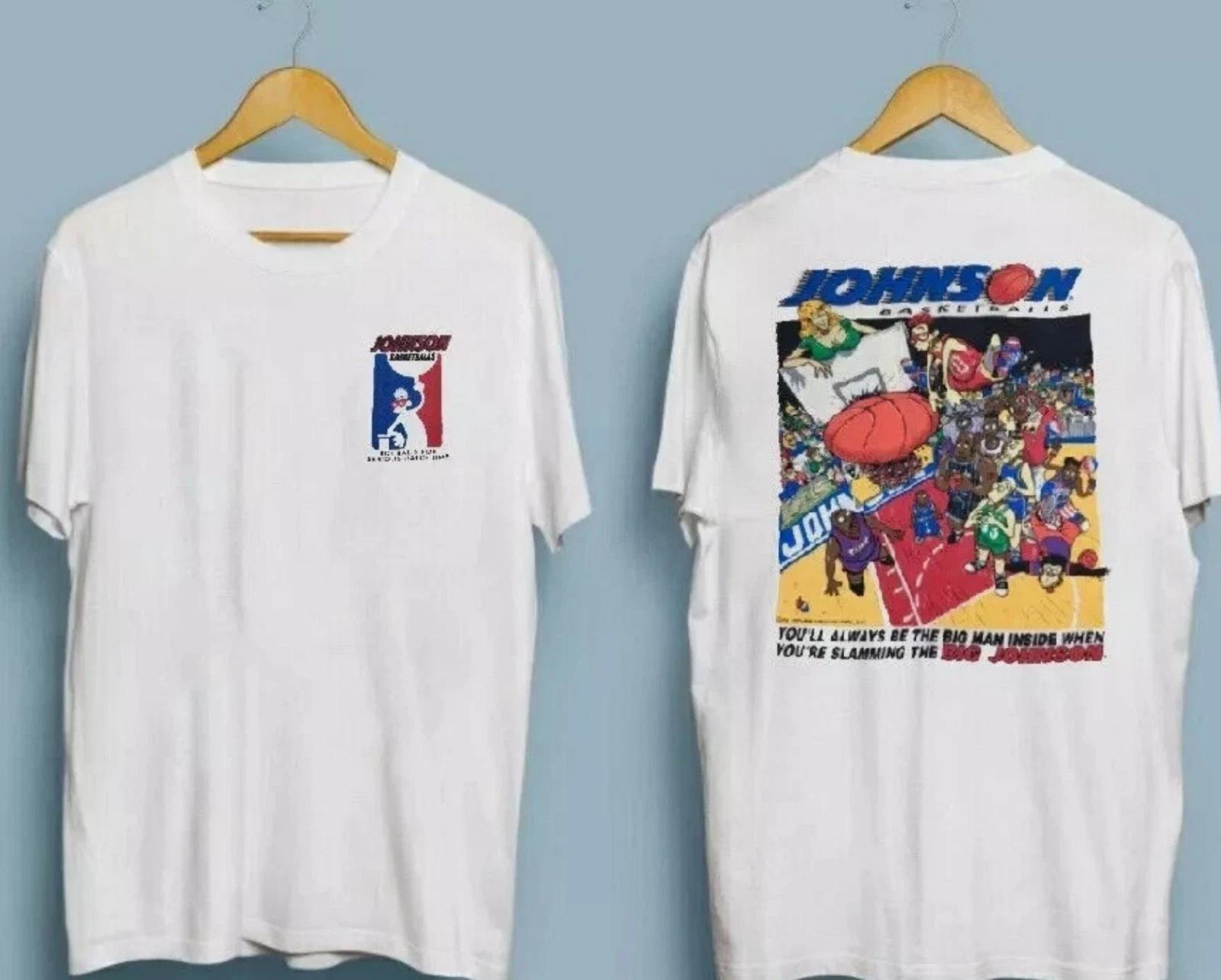 

BiG Johnson 1995 BIG BALLS DOUBLE SIDED T Shirt Full Size S-5XL L
