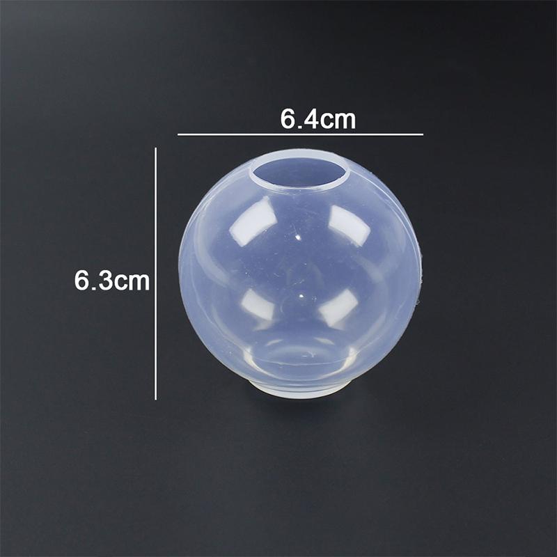1PC 20-100mm Ball Shape Silicone Mold 3D Planet Ball Epoxy Resin Mould for DIY Crafts Home Decoration Tools