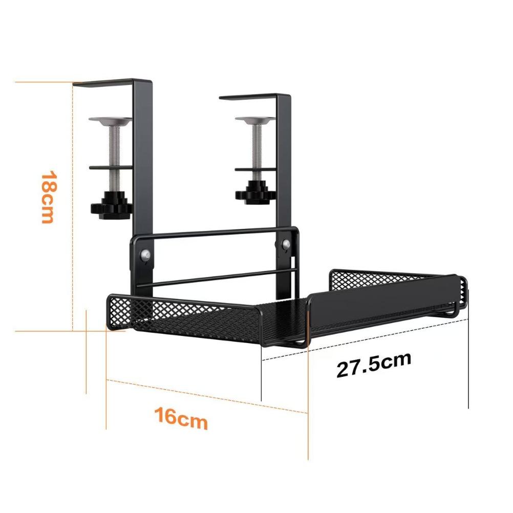 Table Wiring Organizers Storage Rack Under Computer Desk Wifi Router Holder Non Perforated Wire Box Living Room Accessories