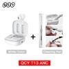 QCY T13 ANC Wireless Earphones Bluetooth 5.3 TWS ANC Noise Cancellation Headphone 4 Mics ENC Headset In-Ear Handfree Earbuds 7