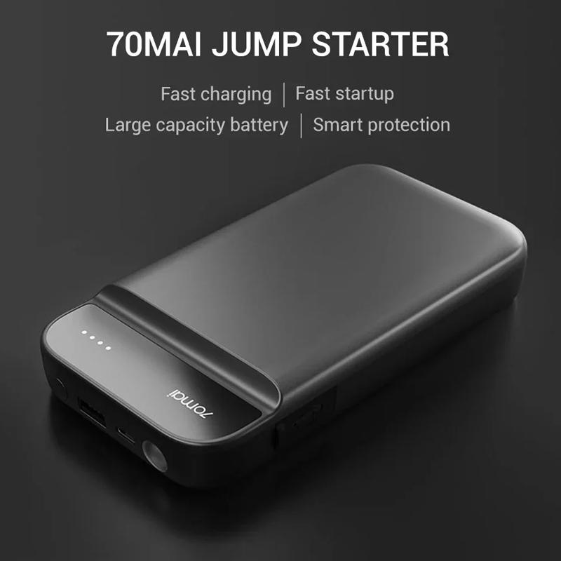 Xiaomi Mijia 70mai Jump Starter 70Mai car jump starter Battery Power Bank car starter Auto Buster Car Emergency Booster Engine start