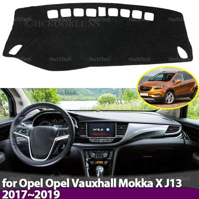 Dashboard Cover for Opel Vauxhall Mokka Vauxhall Mokka X J13 2017~ Anti-dirty Mat Pad Sunshade Dashmat Protect Accessorie
