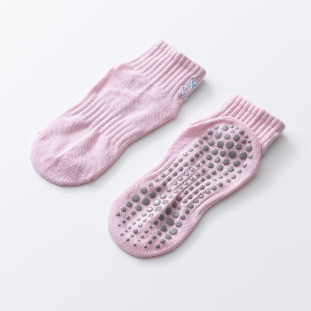 2024 Spring/Summer New Embroidered Yoga Socks for Women Breathable Non Slip Simple Versatile Floor Socks Sports and Fitness Socks