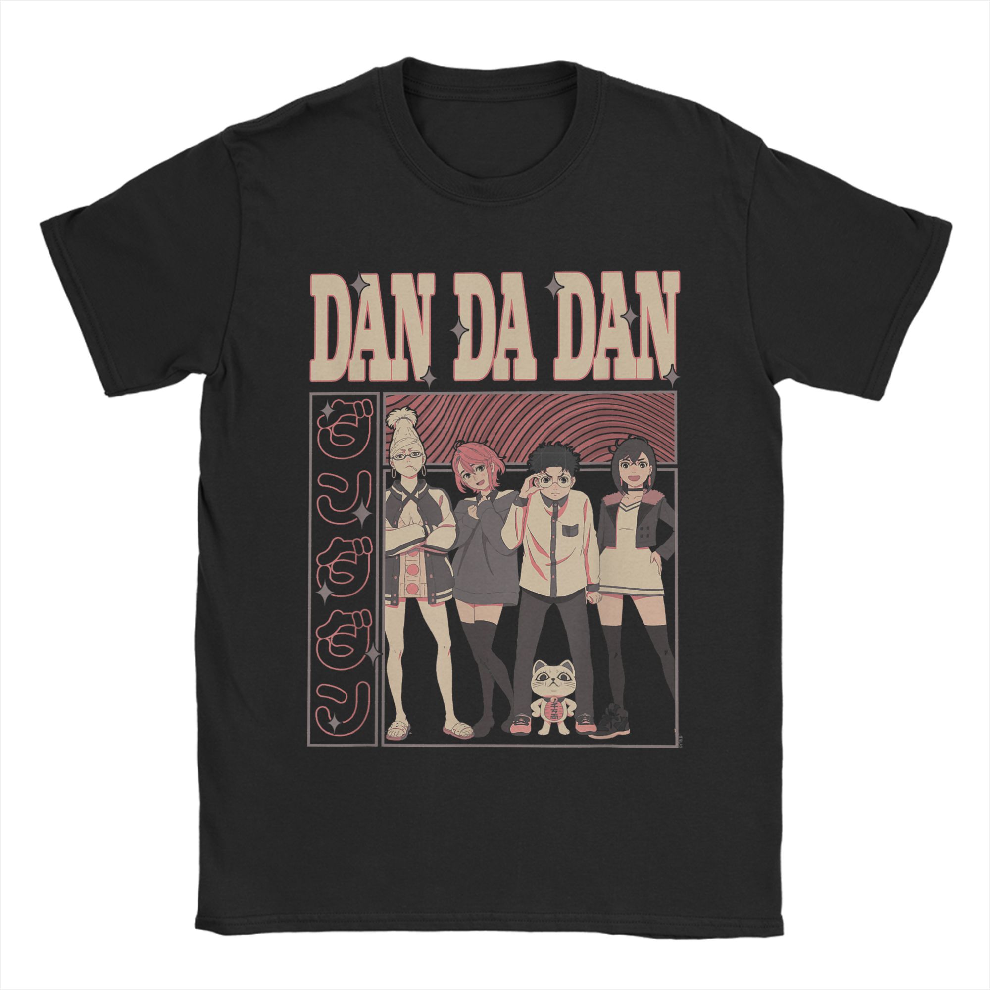 

dandadan Anime T Shirt Summer Streetwear T Shirts 100 Cotton Popular Tshirt For Couple Short-Sleeve Printed Clothing 4XL