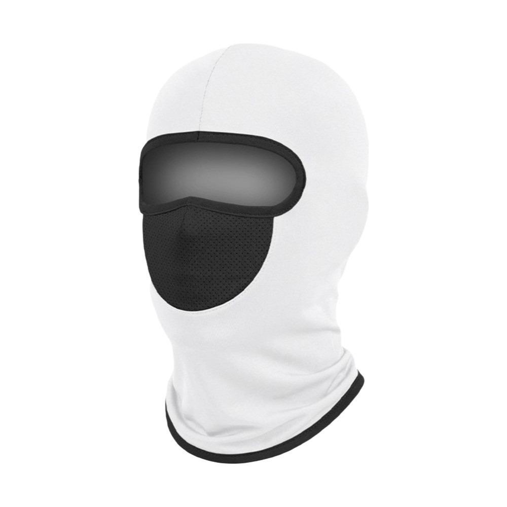 Ice Silk Sun Protection Mask Adjustable Sunscreen Full Face Cover Children Balaclava Hat  Summer