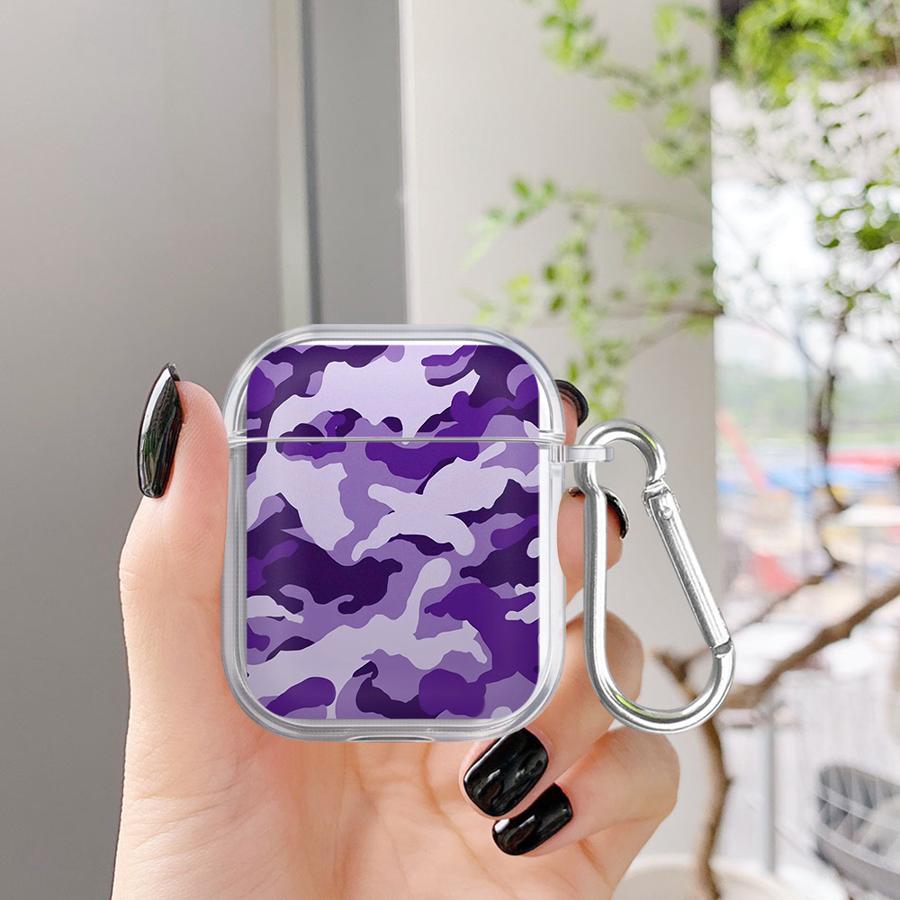 Camouflage Pattern Case For Airpods Pro2 Pro3 Pro 4 1 3 2 Clear Earphone Cases Cover