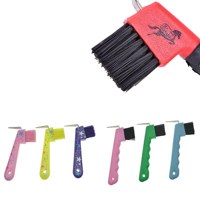 

Shires Hoof Pick Brush Weaver Уход за лошадьми Конное снаряжение Случайный цвет