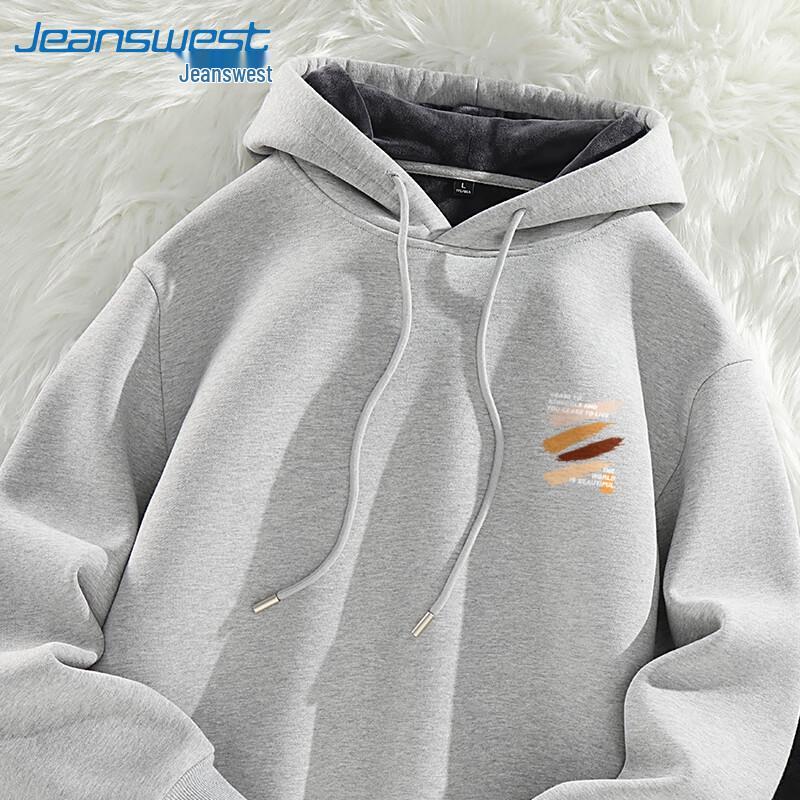 

Jeanswest Unisex Fleece-Lined Hooded Sweatshirt 3XL