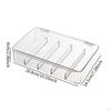 Sunglasses Organizer Storage Box 5 Compartments Lightweight Countertop Divided Eyewear