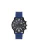 Sporty Ins High-quality Simple Trend Round Dial Pointer Style Silicone Strap Men's Watch