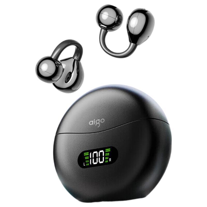 

aigo Wireless Bluetooth Open-Ear Clip Sport Headphones