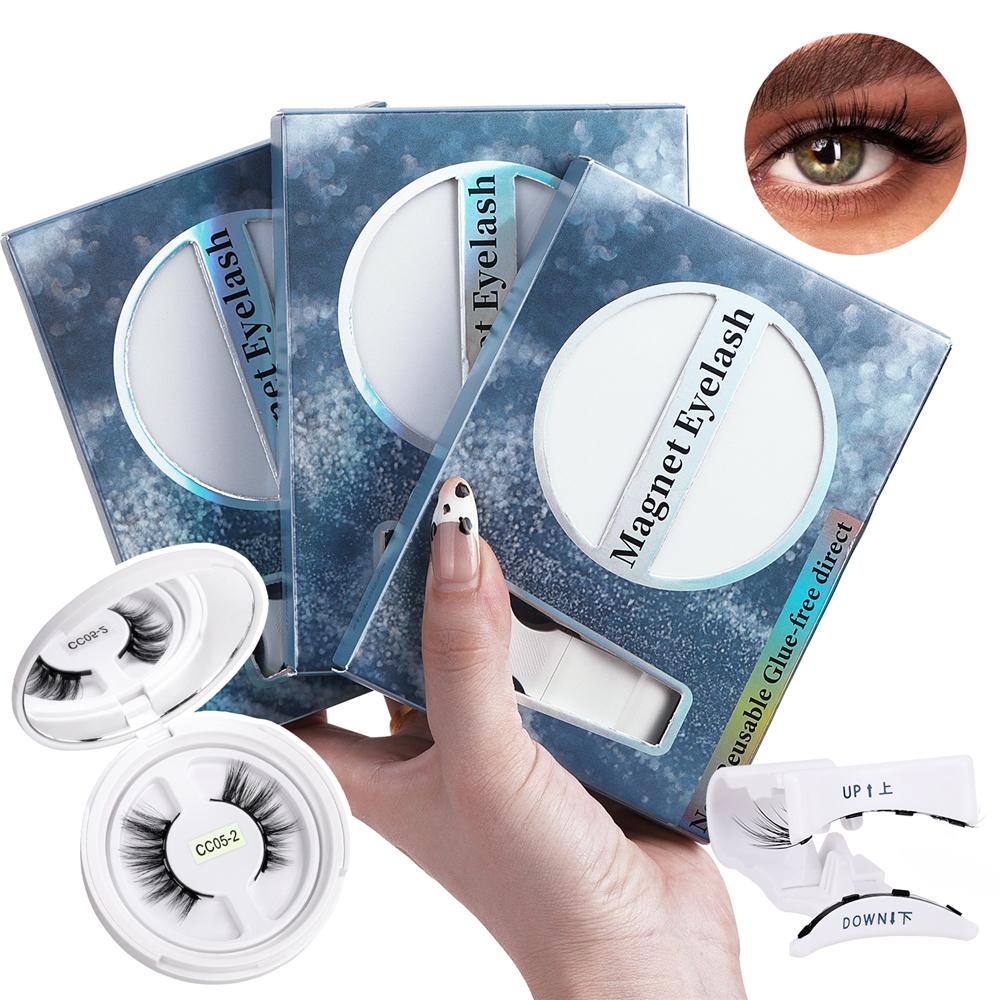 No Glue Needed Magnetic Lashes Kit Adjustable Curvature Magnetic Eyelashes