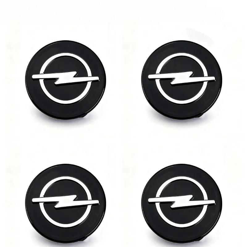 4pz 54/58/64mm Coprimozzo ruota auto, stemma coprimozzo centrale ruota Per Opel Astra H G J Insignia Mokka Zafira Corsa Vectra C D