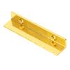 Gold Color Metal Guitar Nut Metal Guitar Replacement Parts For Acoustic Guitar