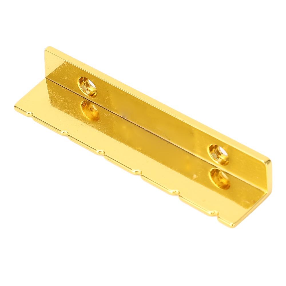 Gold Color Metal Guitar Nut Metal Guitar Replacement Parts For Acoustic Guitar
