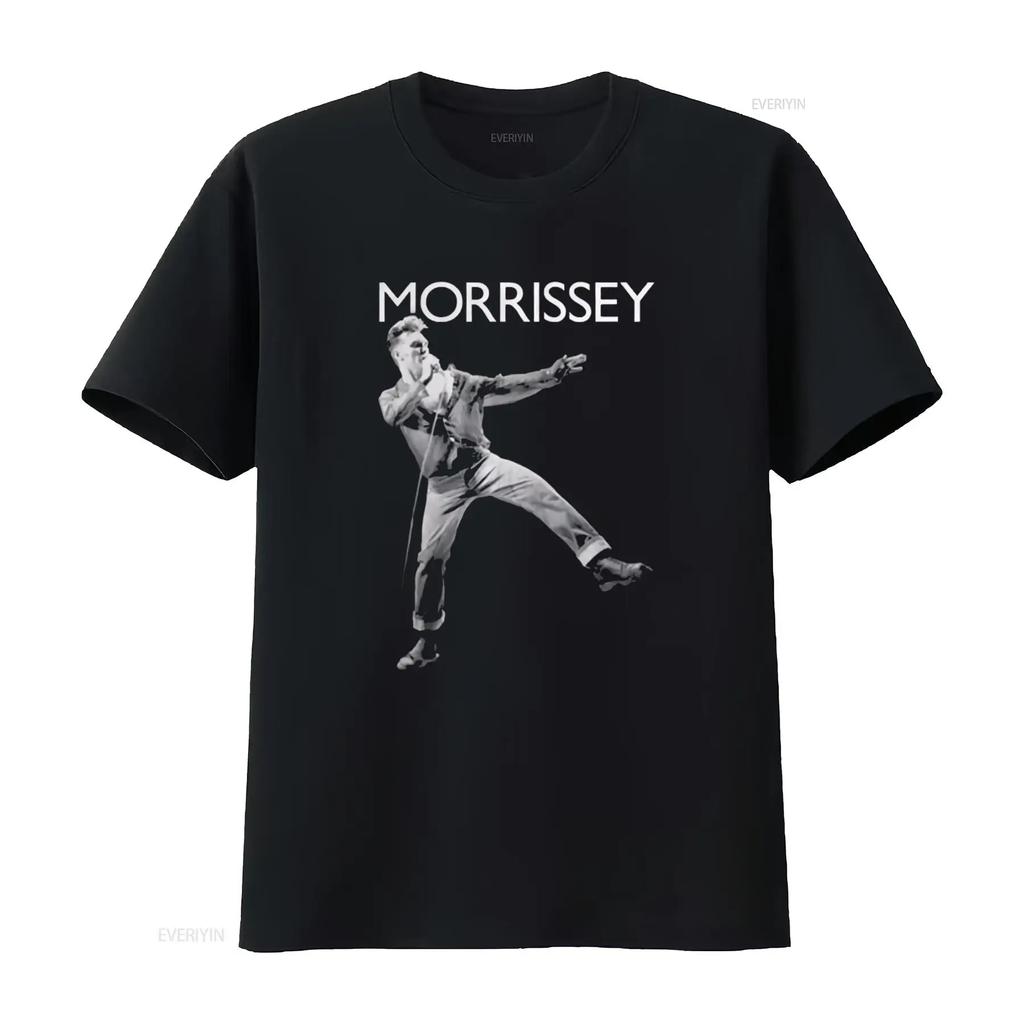 MORRISSEY KICK BLACK T Shirt Small Rock Star Print Casual vintage Washed Soft designer clothes