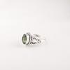 Natural Green Tourmaline Gemstone 925 Sterling Silver Jewelry Handcrafted Ring RR-8-47