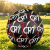 Cristiano Ronaldo Printed Size 5 Soccer Ball Wear Resistant Standard Adult Training Football Fan Gift for Indoor Outdoor Match Sports