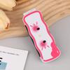 Mini Hair Brush Folding Massage Comb Head Massage Anti-Static Portable Travel Hair Brush Girl Hair Combs With Mirror