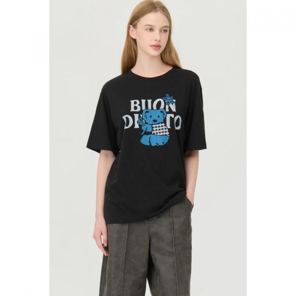 

BeneTTon Koala PrinTing T shirT baTse1541 CR (cream)/44