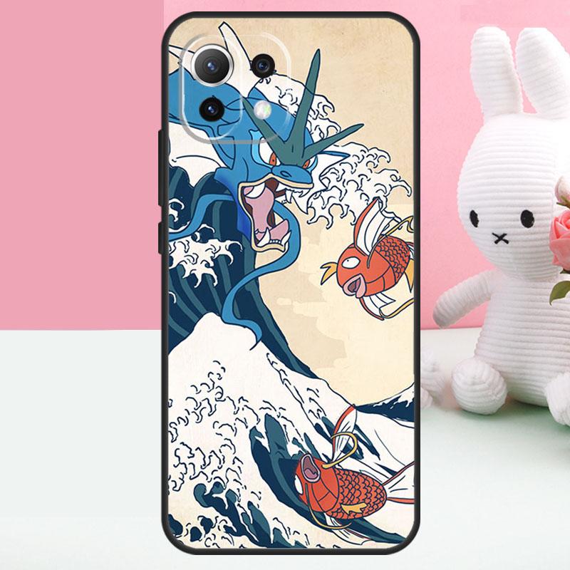 The Great Wave off Kanagawa Case For Xiaomi 14 13 15 Ultra 15T 13T 14T Pro 17 Pro Max POCO X7 X5 X6 Pro F5 F6 F7 Funda