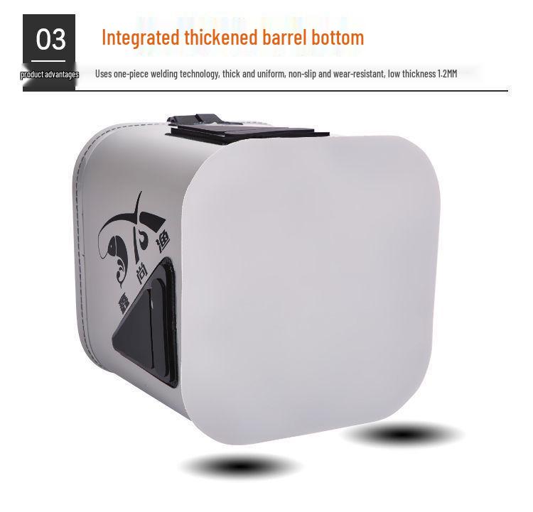 Nouveau Style Équipement de Pêche Pliable Épaissi: Seau à eau carré pour poissons vivants et pêche à la roche