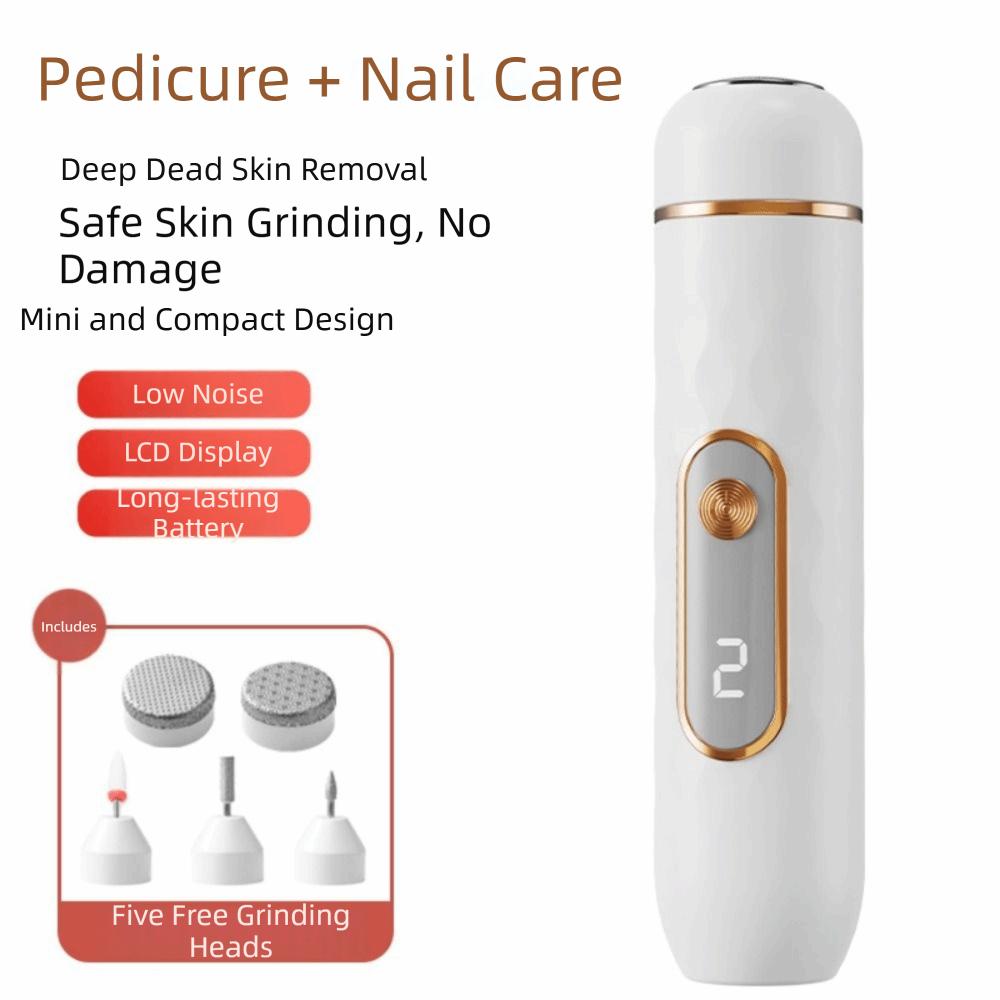 Adjustable Foot Trimmer USB Powered Dead Skin Removal Convenient Electric Foot File Heel Care