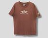 Vintage 90er Freshjive Schriftzug verwaschenes T-Shirt Streetwear lässiges Outfit sonnengebleicht braune Naht 90er Hip Hop Medium