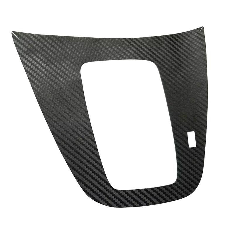 Interiör Växelväljare Panel Dekor Klistermärke Skydd Trim Vänsterstyrd Passar för Honda CRV 2012 2013 2014 2015 2016 Svart Kolfiberstil