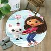 1pc Gaby's Bubble House2 Print Round Carpet Chair Round Carpet Suitable for Bedroom Living Room Home Decorative Carpet