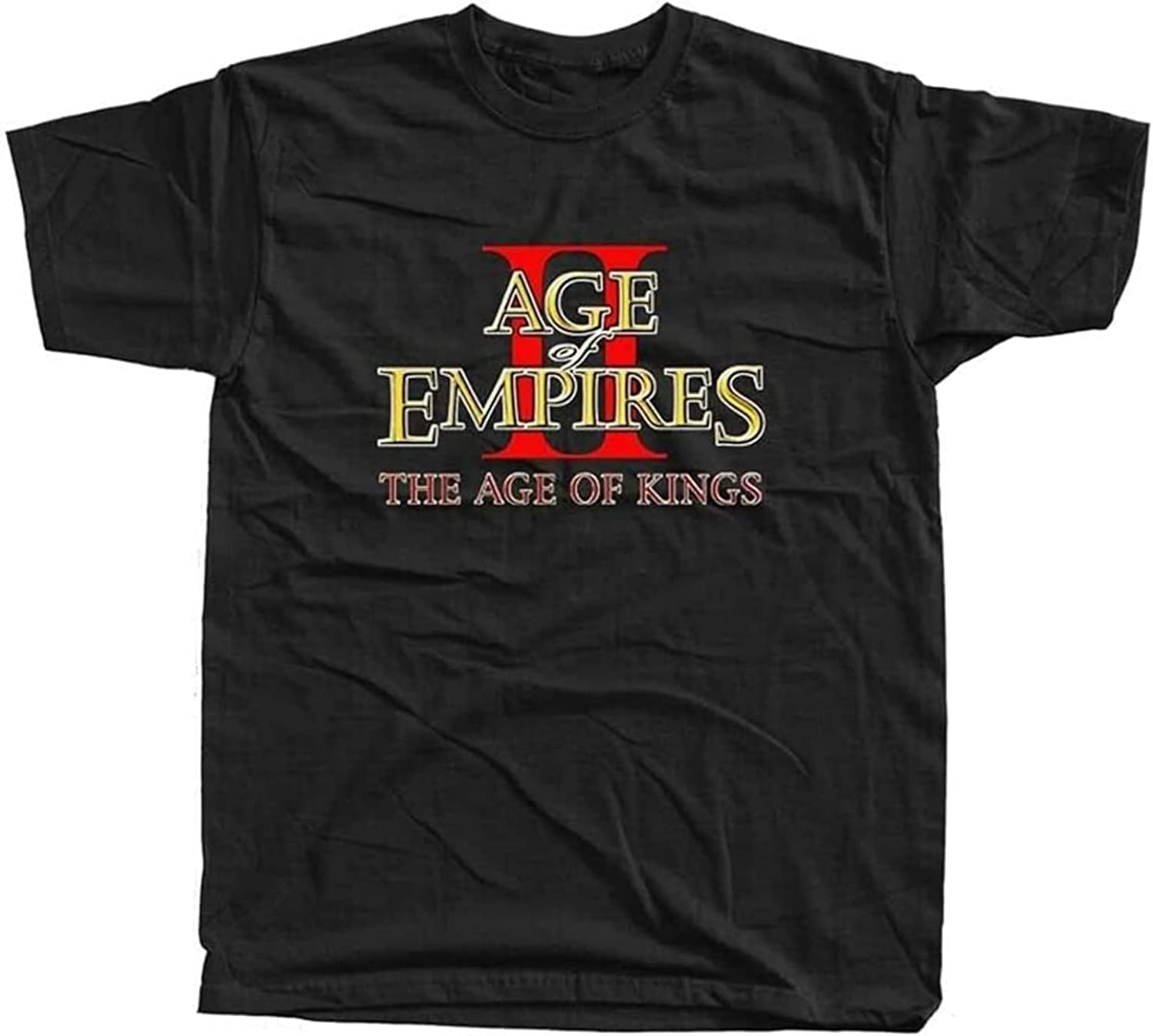 Men s Age of Empires II The Age of Kings Game 1999 T-Shirt M чёрный