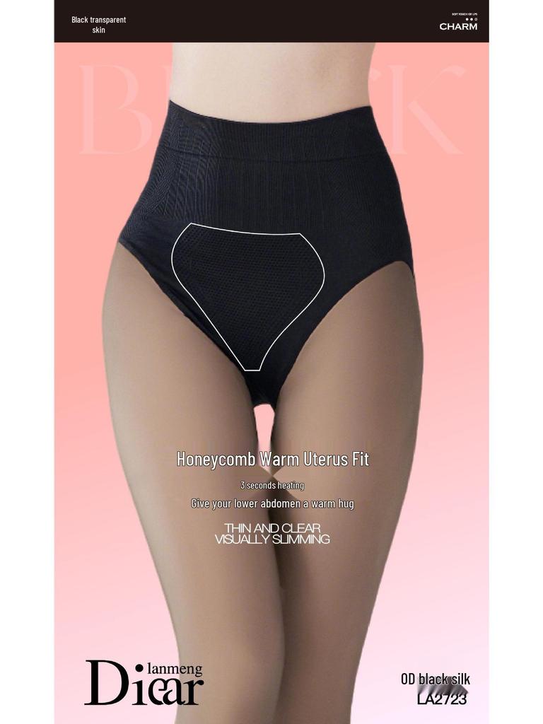Lanmengdi LA2723/LA2725 Black Silk Plus Size 300g Abdomen Control