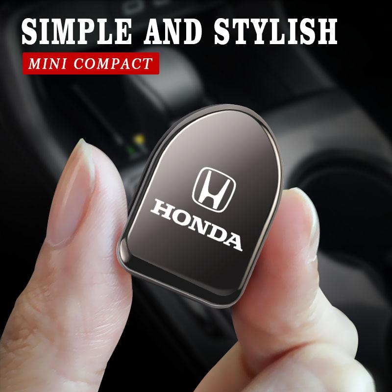 2Pcs Car Mini Metal Storage Hook Auto Accessories For Honda Civic Accord Crosstour Spirior Odyssey Avancier UR-V Sienna Elysion