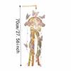 Organza Lantern Handmade Jellyfish Lantern Luminous Dreamy Style Butterfly Lamp Glowing Beaded Tassel Handheld Light Kids Craft