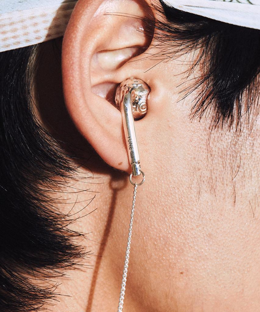 Yune Summer Ear Necklace_[Silver925]