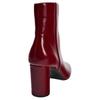 Zara Leather Zip Lightweight Ankle Boots 7.5cm Women boots Red 13130410