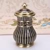 Metal Creative European Retro Toothpick Box Seat High-end Automatic Hand Pressing Living Room Dining Table Hotel High-end Toothpick Holder