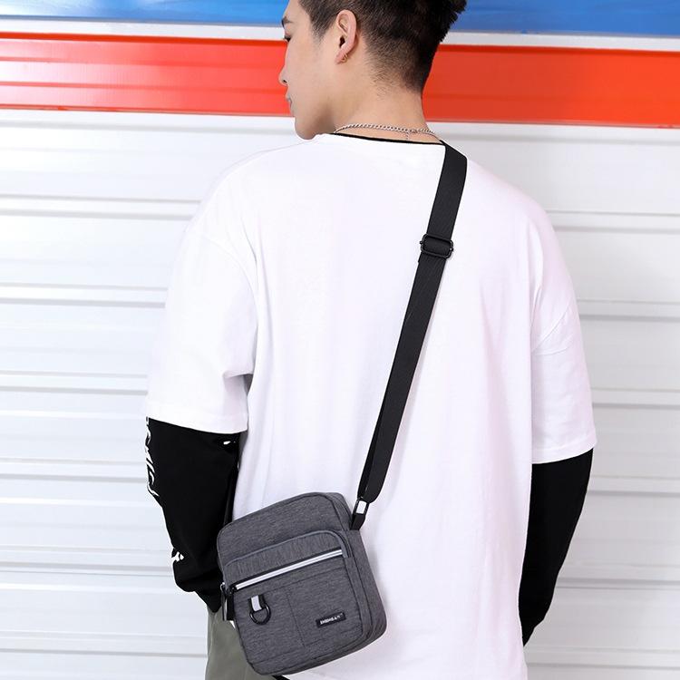 2023 Men's Oxford Cloth Lightweight Shoulder Backpack for Elderly Travel